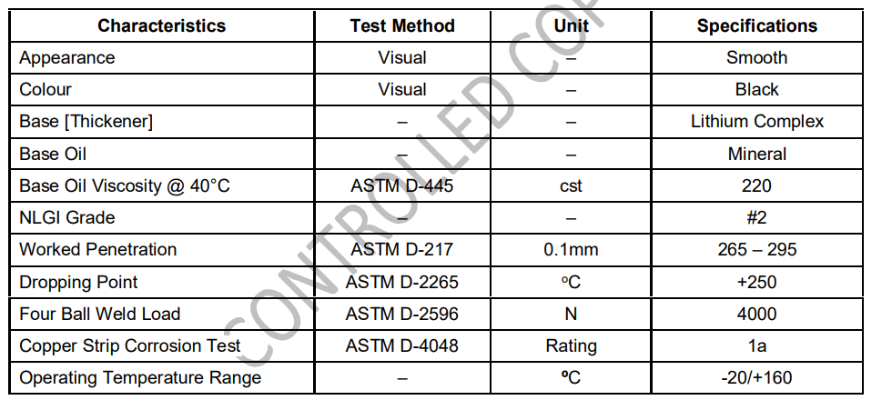 Mỡ Bôi Trơn Chịu Áp Molygraph Long Life 2 Plus 5 Mỡ Bôi Trơn Molygraph Long Life 2 Plus