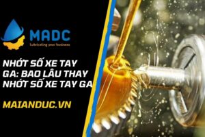 Nhớt số xe tay ga: Bao lâu thay nhớt số xe tay ga
