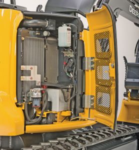 thay dầu thuỷ lực cho máy xúc