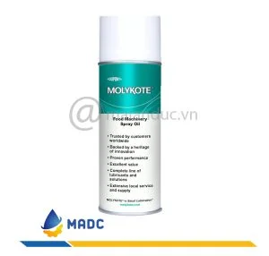 Mỡ Silicone Molykote Food Machinery Spray Oil 5 Molykote Food Machinery Spray Oil