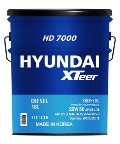 Dầu nhớt động cơ Hyundai Xteer HD 7000 20W50