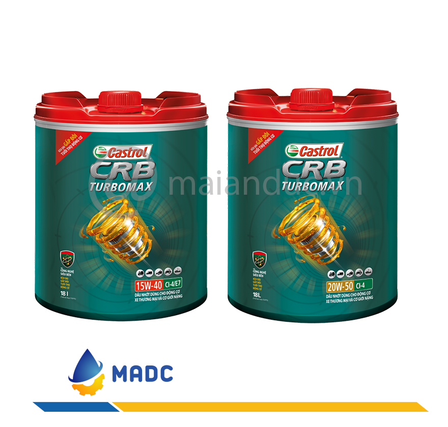 Castrol CRB Turbomax 15W40 20W50 CI-4