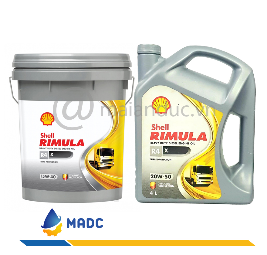 Shell Rimula R4 X 15W40 20W50 CI-4